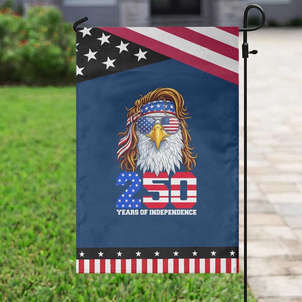 250 Years of Independece Patriotic Eagle Garden Flag 1776 2026 USA Flag 4th of July Semiquincentennial