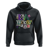 Colorful La-Weezi-ana Mardi Gras Louisiana Pride Hoodie Funky Carnival Vibes