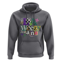 Colorful La-Weezi-ana Mardi Gras Louisiana Pride Hoodie Funky Carnival Vibes