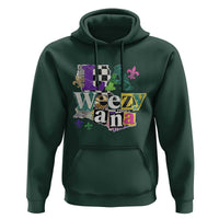 Colorful La-Weezi-ana Mardi Gras Louisiana Pride Hoodie Funky Carnival Vibes