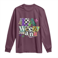 Colorful La-Weezi-ana Mardi Gras Louisiana Pride Long Sleeve Shirt Funky Carnival Vibes