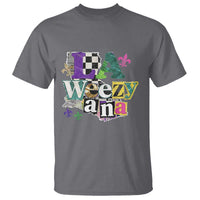 Colorful La-Weezi-ana Mardi Gras Louisiana Pride T Shirt Funky Carnival Vibes