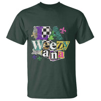Colorful La-Weezi-ana Mardi Gras Louisiana Pride T Shirt Funky Carnival Vibes