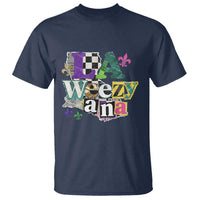 Colorful La-Weezi-ana Mardi Gras Louisiana Pride T Shirt Funky Carnival Vibes