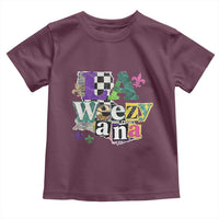 Colorful La-Weezi-ana Mardi Gras Louisiana Pride Toddler T Shirt Funky Carnival Vibes