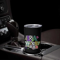 Colorful La-Weezi-ana Mardi Gras Louisiana Pride Tumbler Cup Funky Carnival Vibes