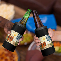 Walk For Peace Aloka the Dog and Monks 4 in 1 Can Cooler Tumbler