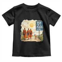 Walk For Peace Aloka the Dog and Monks Toddler T Shirt