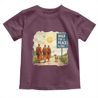 Walk For Peace Aloka the Dog and Monks Toddler T Shirt