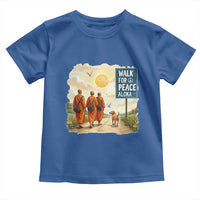 Walk For Peace Aloka the Dog and Monks Toddler T Shirt