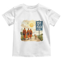 Walk For Peace Aloka the Dog and Monks Toddler T Shirt