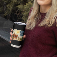Walk For Peace Aloka the Dog and Monks Tumbler Cup
