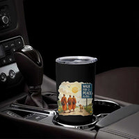 Walk For Peace Aloka the Dog and Monks Tumbler Cup