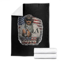Game Over Maduro Dictator Throw Blanket Political Justice American Flag Politics Satire - Wonder Print Shop