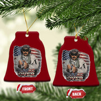 Game Over Maduro Dictator Ceramic Ornament Political Justice American Flag Politics Satire - Wonder Print Shop
