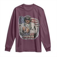 Game Over Maduro Dictator Long Sleeve Shirt Political Justice American Flag Politics Satire - Wonder Print Shop