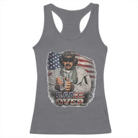 Game Over Maduro Dictator Racerback Tank Top Political Justice American Flag Politics Satire - Wonder Print Shop