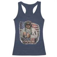 Game Over Maduro Dictator Racerback Tank Top Political Justice American Flag Politics Satire - Wonder Print Shop