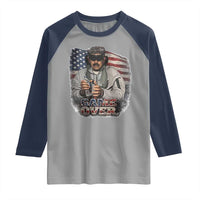 Game Over Maduro Dictator Raglan Shirt Political Justice American Flag Politics Satire - Wonder Print Shop