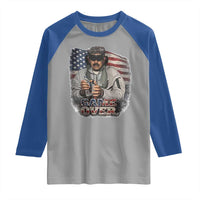 Game Over Maduro Dictator Raglan Shirt Political Justice American Flag Politics Satire - Wonder Print Shop