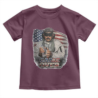 Game Over Maduro Dictator Toddler T Shirt Political Justice American Flag Politics Satire - Wonder Print Shop