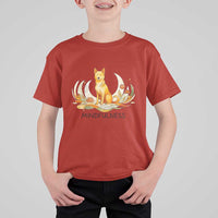 Mindful Aloka the Dog Mindfulness T Shirt For Kid Zen Lotus Spiritual Calm