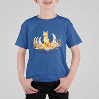 Mindful Aloka the Dog Mindfulness T Shirt For Kid Zen Lotus Spiritual Calm