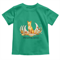 Mindful Aloka the Dog Mindfulness Toddler T Shirt Zen Lotus Spiritual Calm