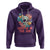 Floral Skull Hoodie Funny Love In The Air Floral Skull Anti Valentines Day - Wonder Print Shop