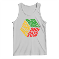 Black History Month Tank Top Believe Achieve Succeed 365 Days A Year Proud African American
