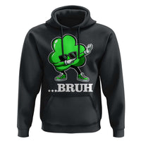 Funny Dabbing Shamrock Hoodie Bruh St. Patrick's Day