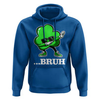 Funny Dabbing Shamrock Hoodie Bruh St. Patrick's Day