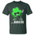 Funny Dabbing Shamrock T Shirt Bruh St. Patrick's Day