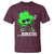 Funny Dabbing Shamrock T Shirt Bruh St. Patrick's Day