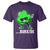 Funny Dabbing Shamrock T Shirt Bruh St. Patrick's Day