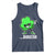 Funny Dabbing Shamrock Tank Top Bruh St. Patrick's Day