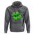 Funny Basketball Shamrock Hoodie Dunking Sports Player St. Patrick's Day