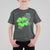 Funny Basketball Shamrock T Shirt For Kid Dunking Sports Player St. Patrick's Day