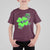 Funny Basketball Shamrock T Shirt For Kid Dunking Sports Player St. Patrick's Day
