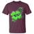 Funny Basketball Shamrock T Shirt Dunking Sports Player St. Patrick's Day