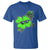 Funny Basketball Shamrock T Shirt Dunking Sports Player St. Patrick's Day