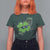 Funny Basketball Shamrock T Shirt For Women Dunking Sports Player St. Patrick's Day