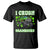 Funny St Patricks Day Monster Truck T Shirt I Crush Shamrocks Retro