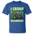 Funny St Patricks Day Monster Truck T Shirt I Crush Shamrocks Retro