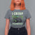 Funny St Patricks Day Monster Truck T Shirt For Women I Crush Shamrocks Retro