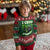 Funny St Patricks Day Monster Truck Knitted Sweatshirt I Crush Shamrocks Retro