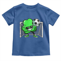 Funny Soccer Shamrock Toddler T Shirt Dabbing Player St. Patrick's Day