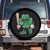 Lucky Baseball Shamrock Spare Tire Cover St Patrick's Day T-Ball Sport Lover Gift