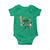 Lucky Baseball Shamrock Baby Onesie St Patrick's Day T-Ball Sport Lover Gift