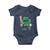 Lucky Baseball Shamrock Baby Onesie St Patrick's Day T-Ball Sport Lover Gift
